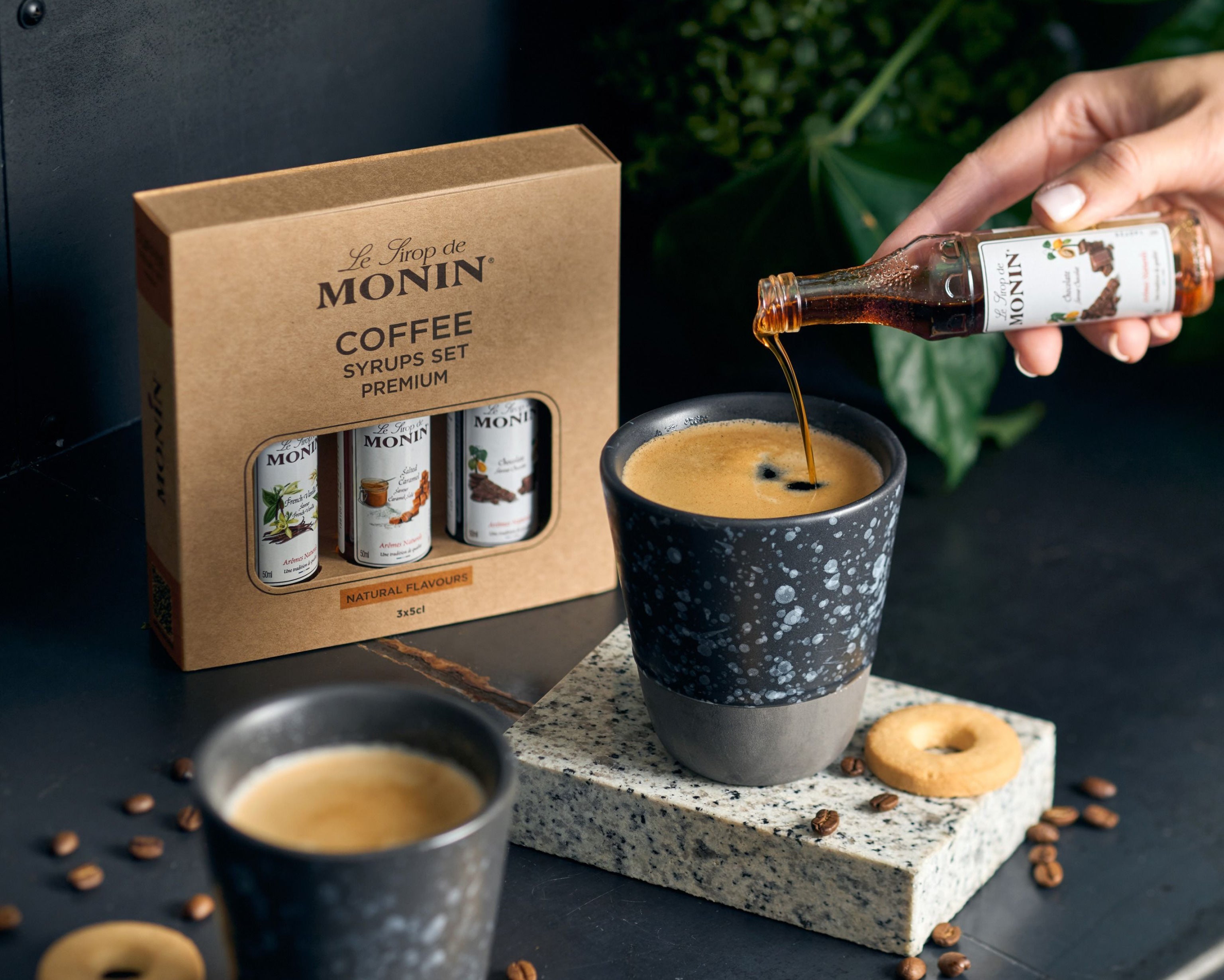 MONIN - SET M5X5 SIROP CAFE DE NOEL - Bracconi