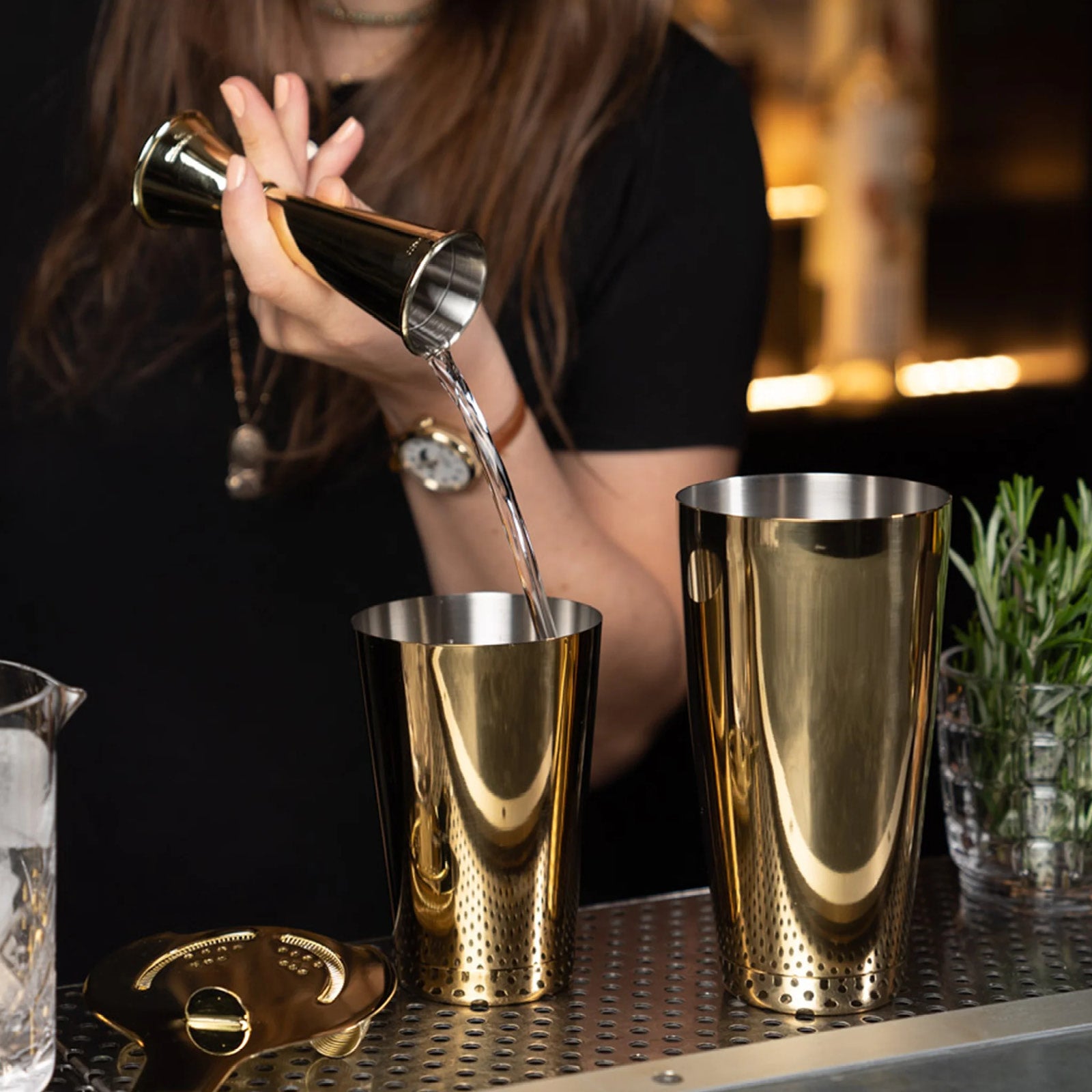 KORIKO TIN/TIN SHAKER GOLD