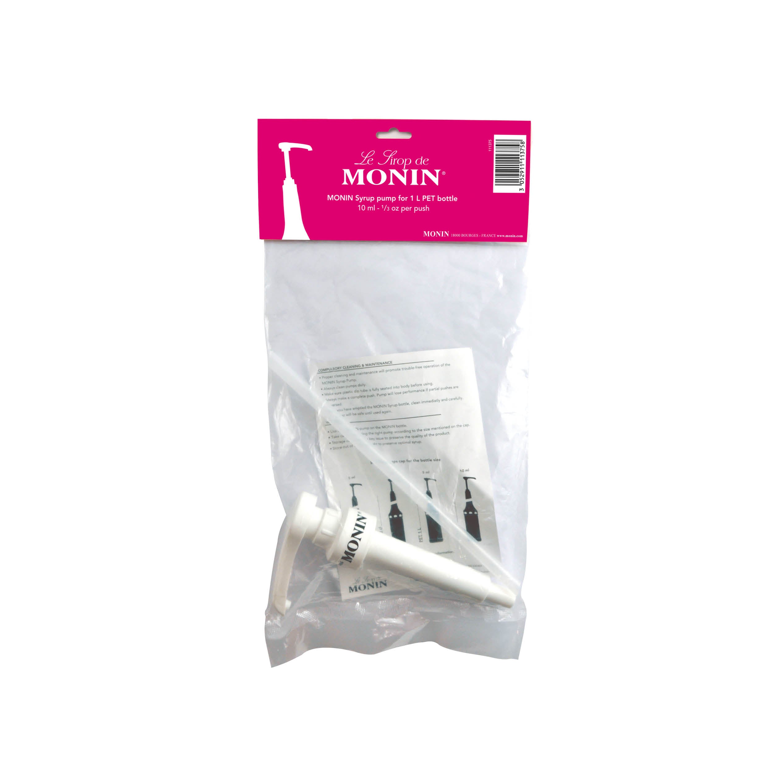 Monin Pump for 1L PET, 10 ml