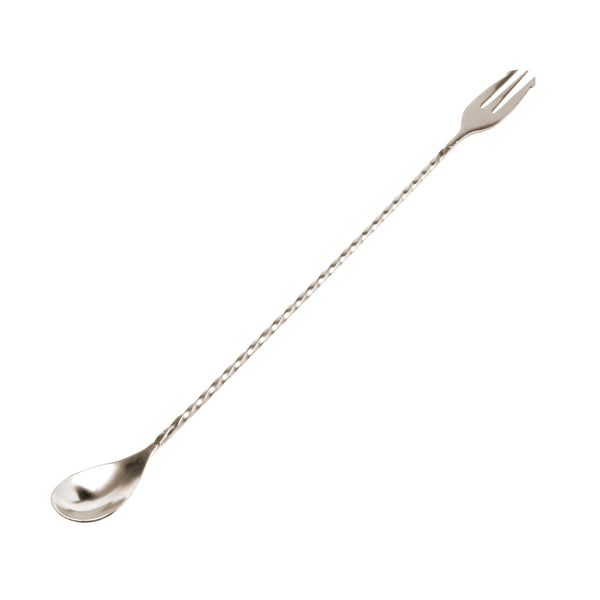 Trident Bar Spoon Silver Plated 315 mm