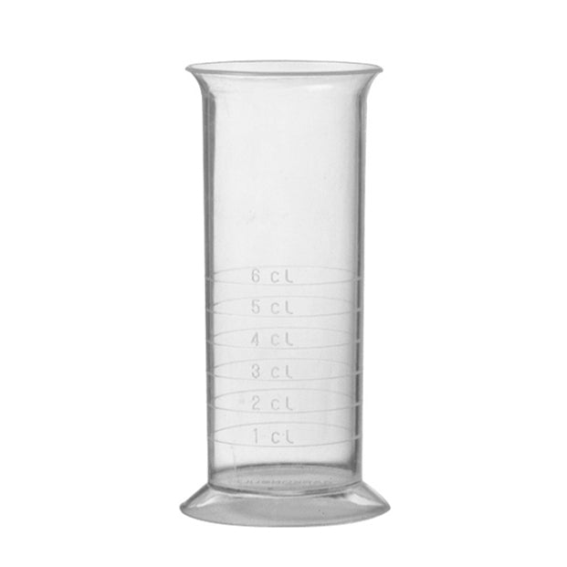 Measuring Glass Plastic 1-2-3-4-5-6 cl