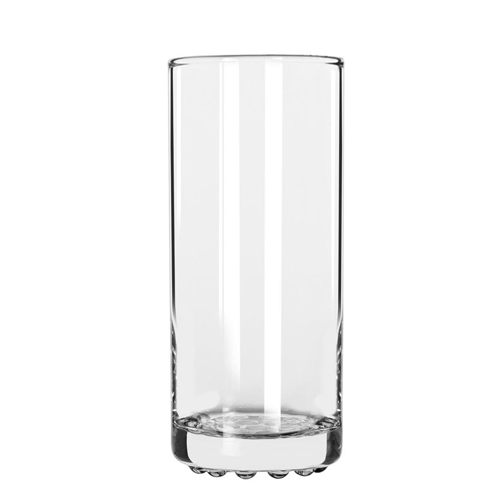 Libbey Clear Glass 9.5 Cylinder Vase 
