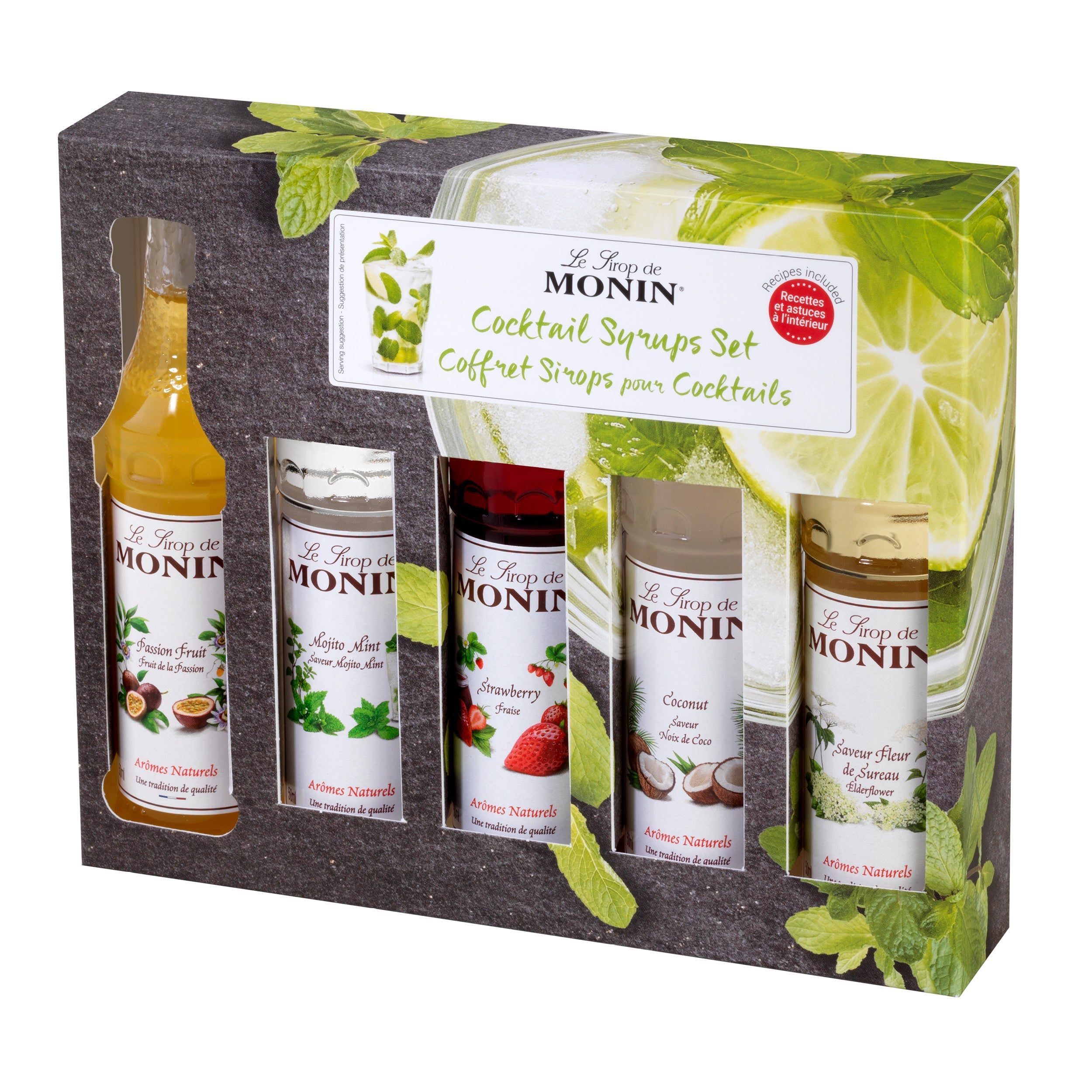 Monin Cocktail Set Syrup 5 x 5 cl